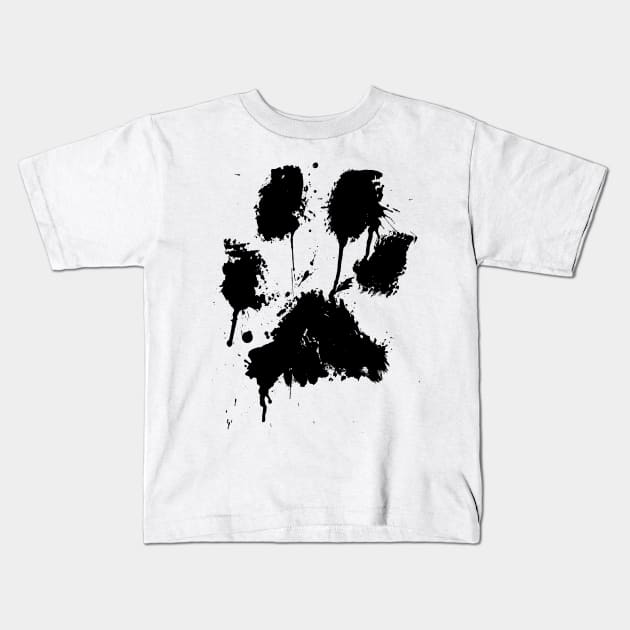 footprint inc Kids T-Shirt by NemfisArt